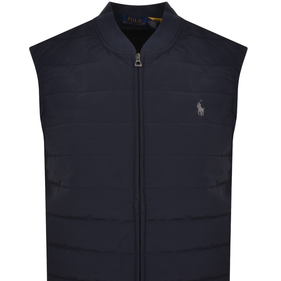 Ralph Lauren Logo Gilet Navy Mainline Menswear